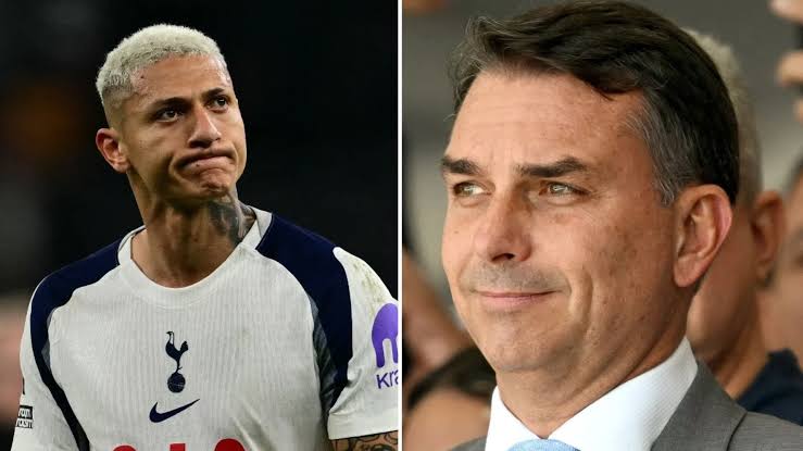 Tottenham Footballer Richarlison accuses Brazilian presidential candidate Flavio Bolsonaro of seizing his private island